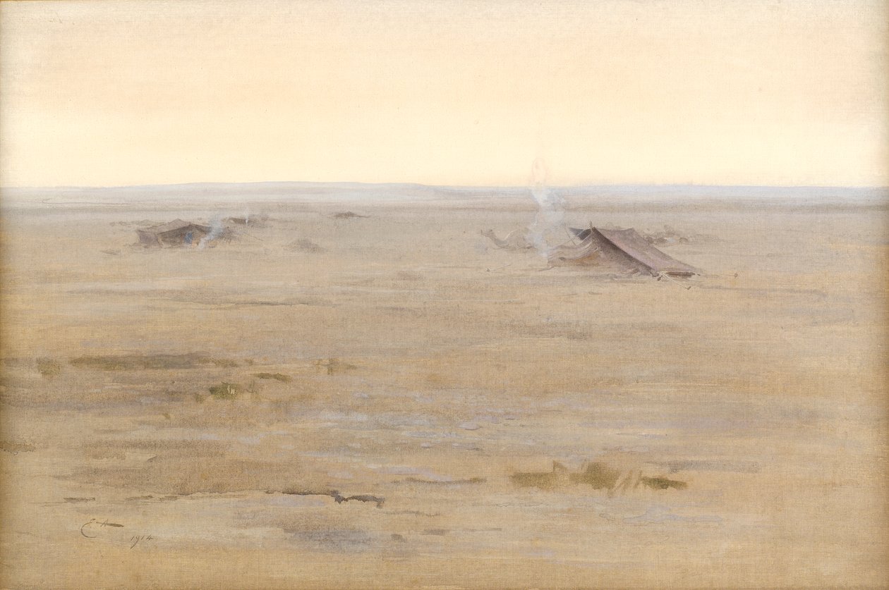 Leiri erämaassa, 1914 tekijältä Edwin John Alexander