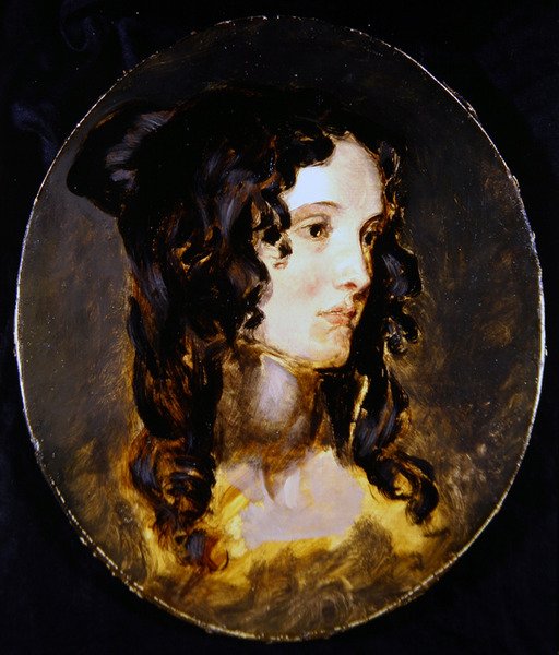 Muotokuvatutkimus naisesta (öljy kankaalle) tekijältä Edwin Landseer