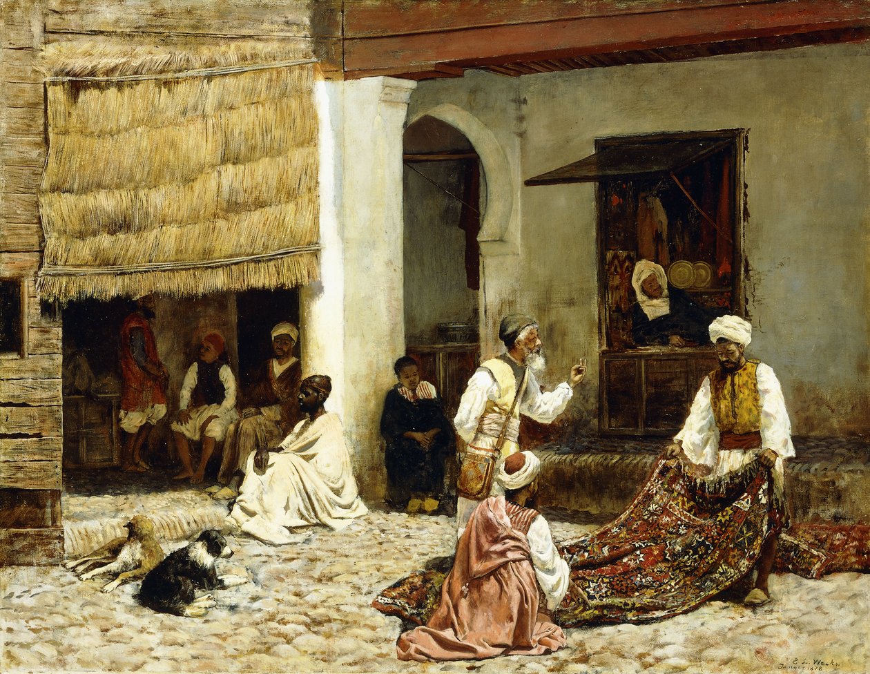 Mattobasaari Tangerissa tekijältä Edwin Lord Weeks