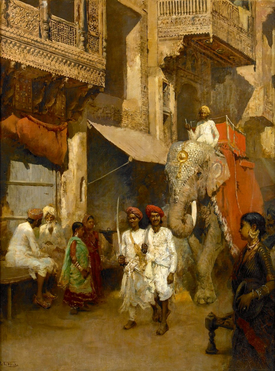 Promenade Intian kadulla tekijältä Edwin Lord Weeks