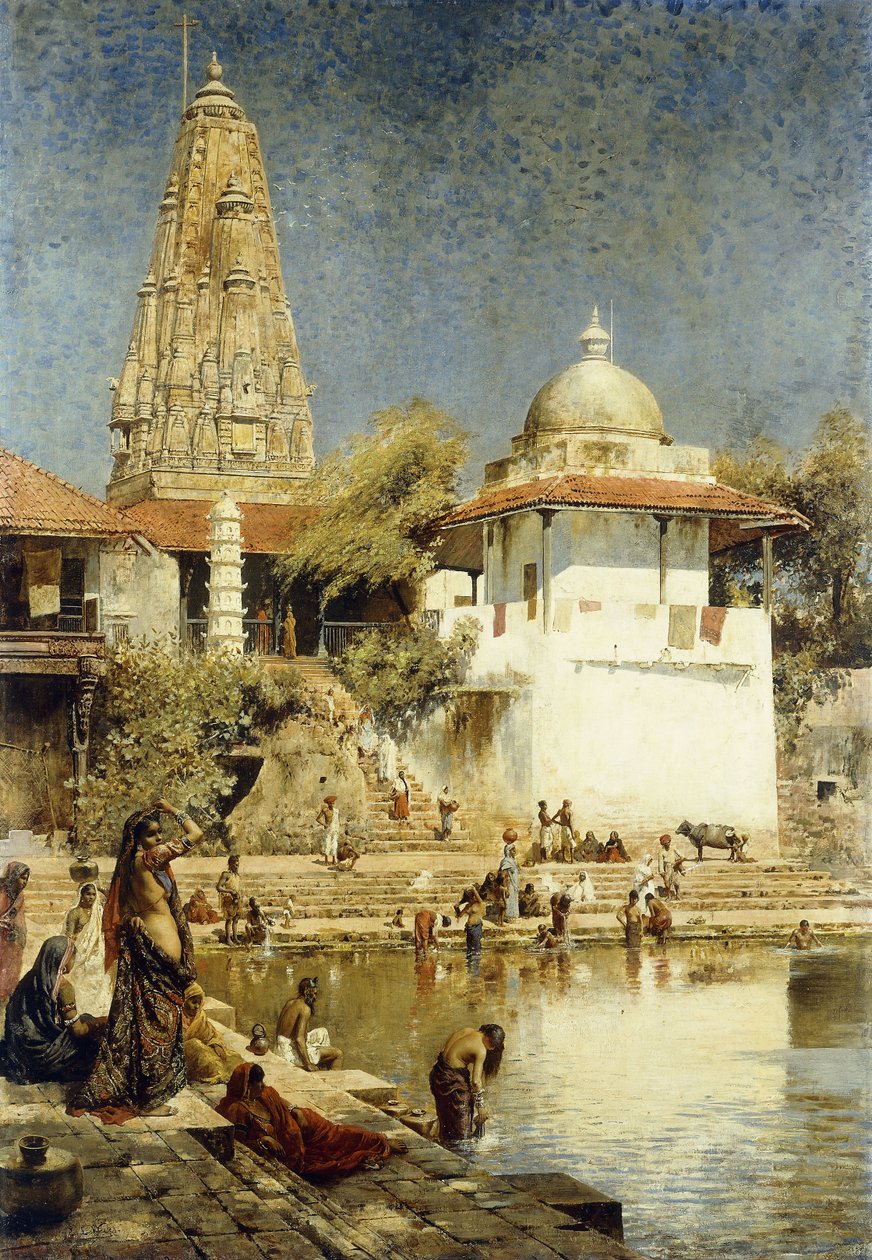 Ganges Benaresissa tekijältä Edwin Lord Weeks