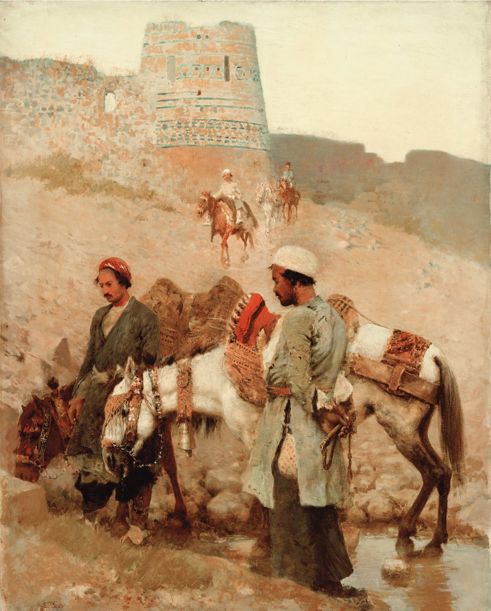 Matkalla Persiassa, 1895 tekijältä Edwin Lord Weeks