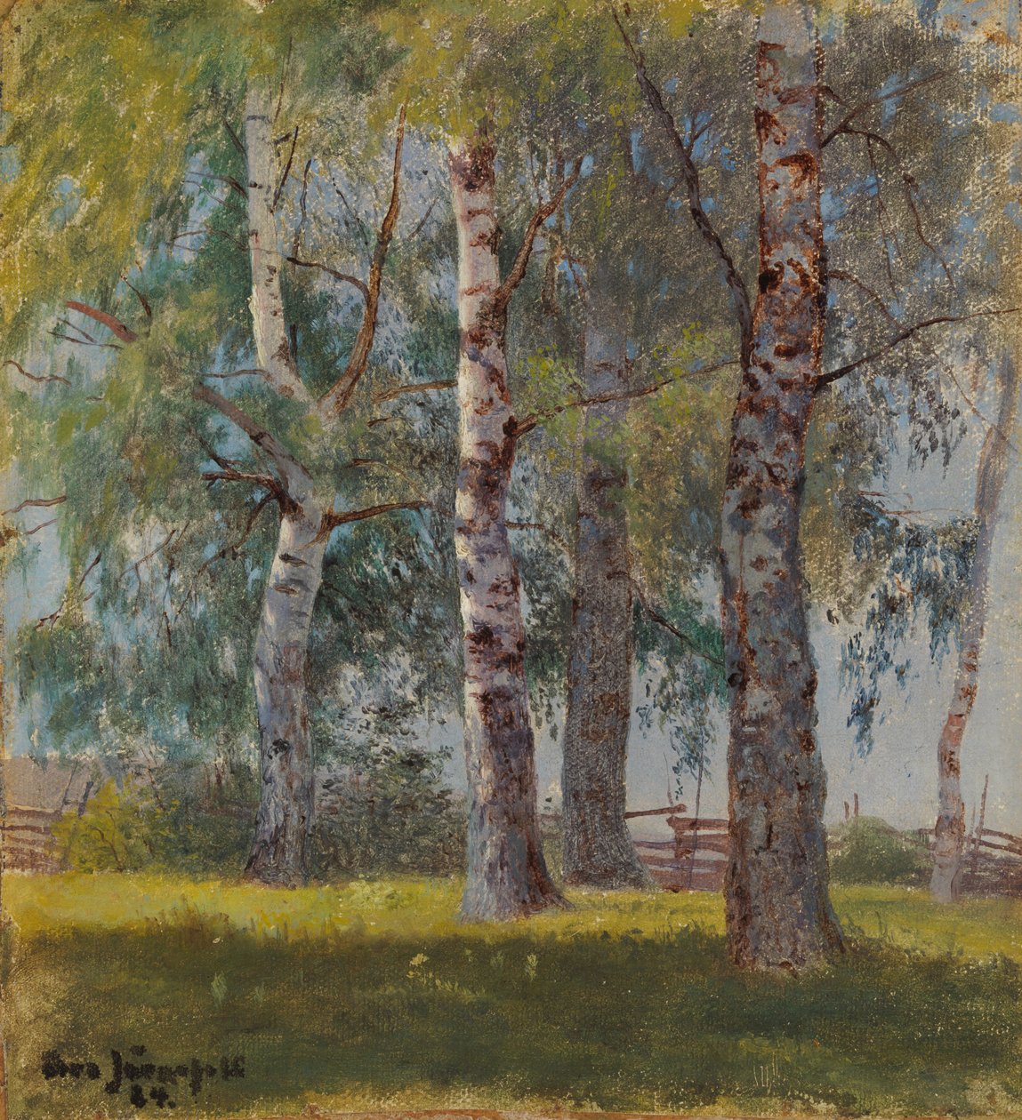 Koivut tekijältä Eero Järnefelt