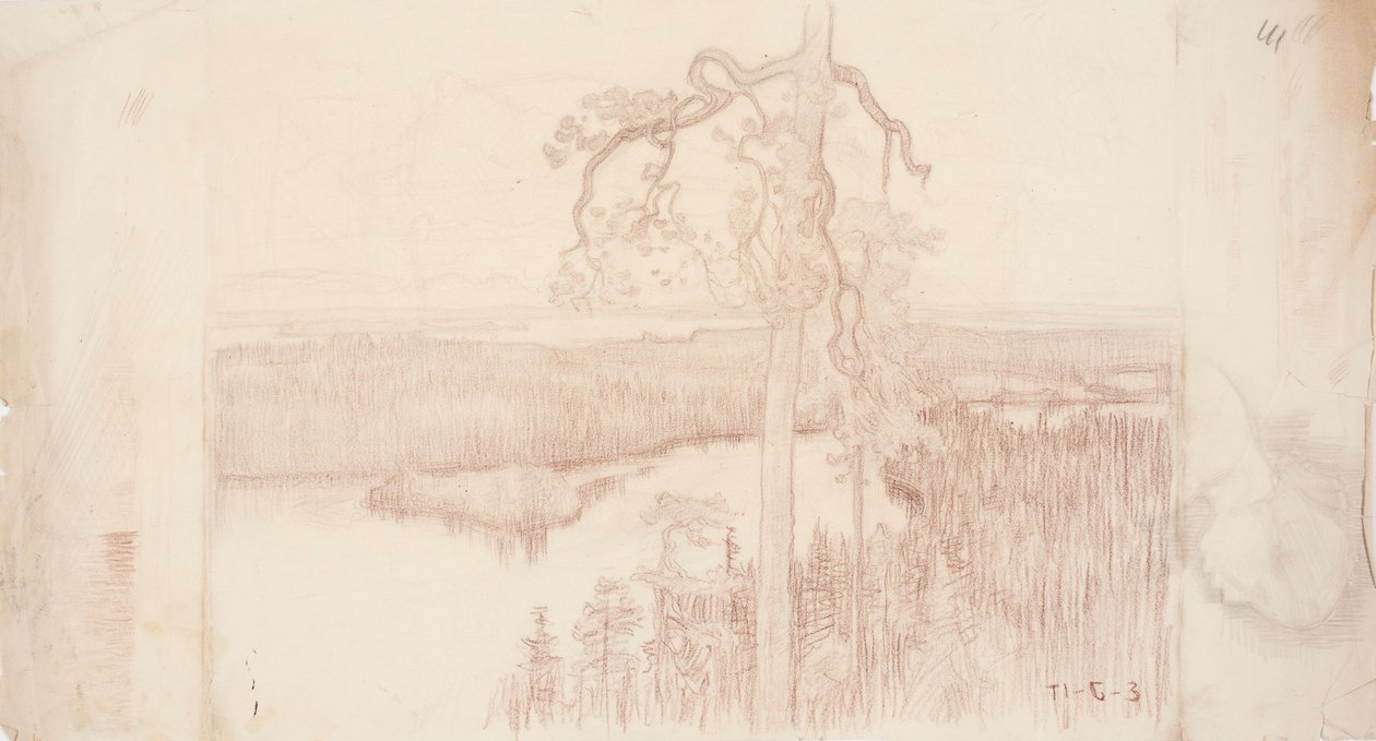 Järvimaisema tekijältä Eero Järnefelt