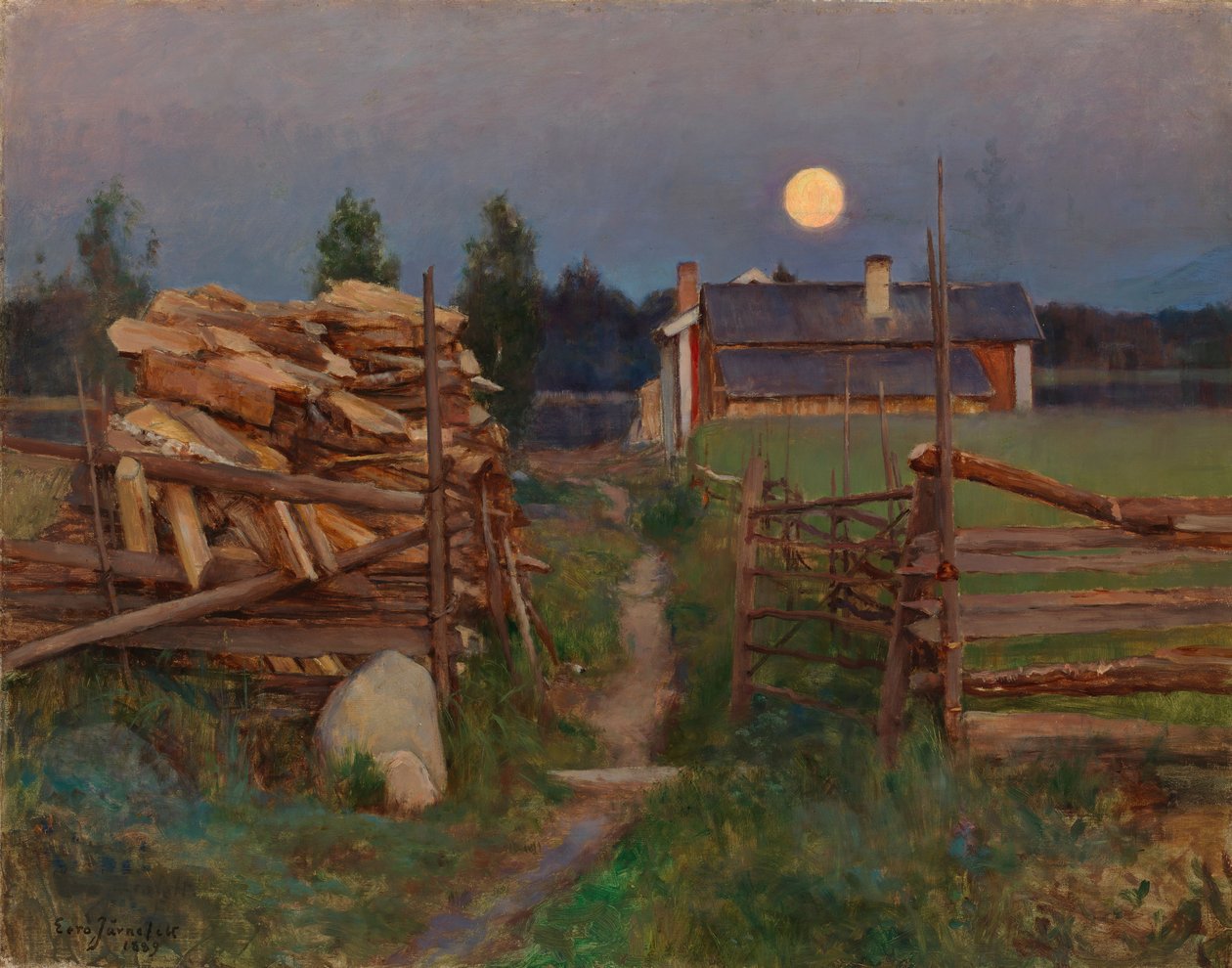 Kesäyön kuu tekijältä Eero Järnefelt