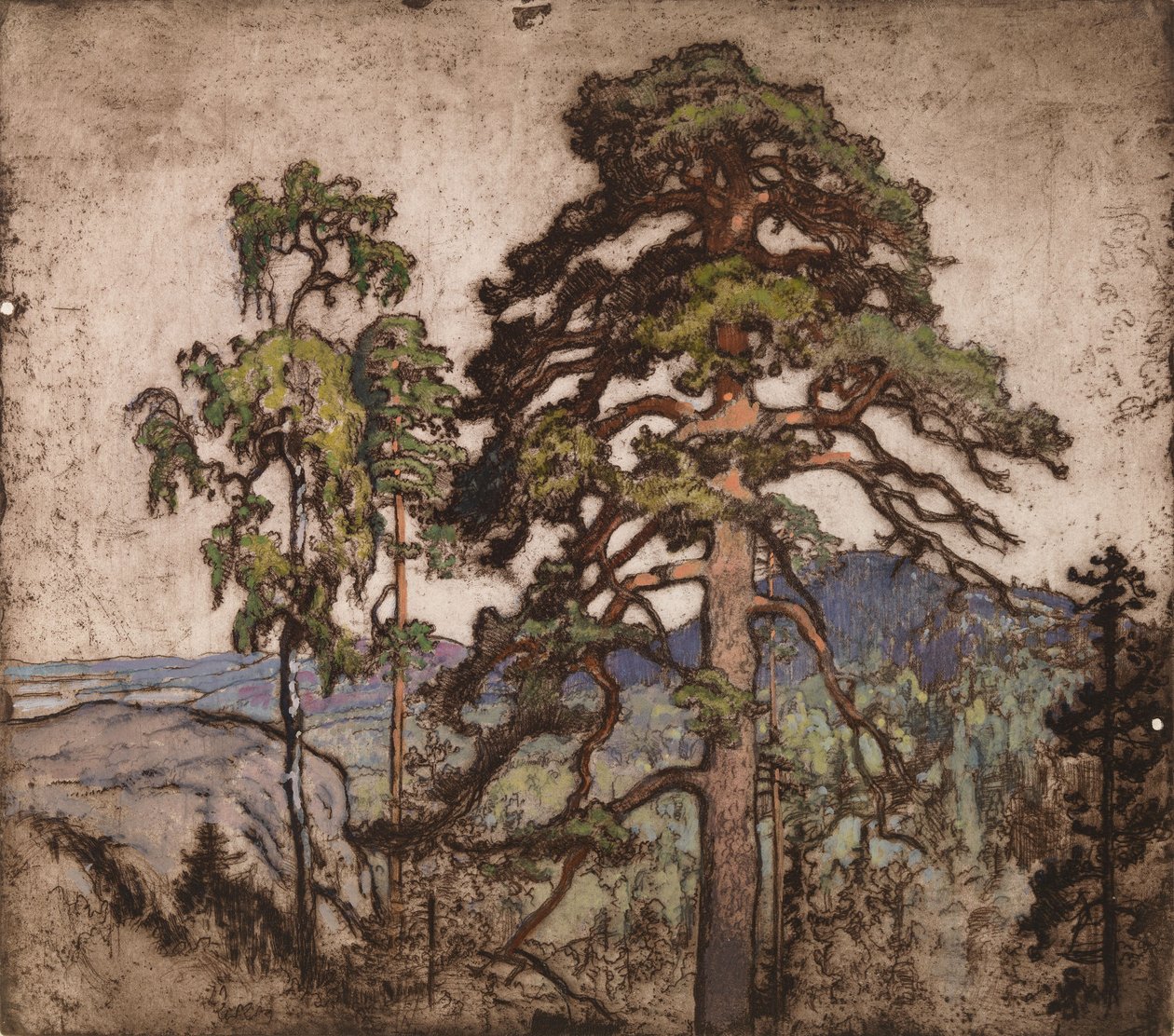 Näkymä Kolista tekijältä Eero Järnefelt