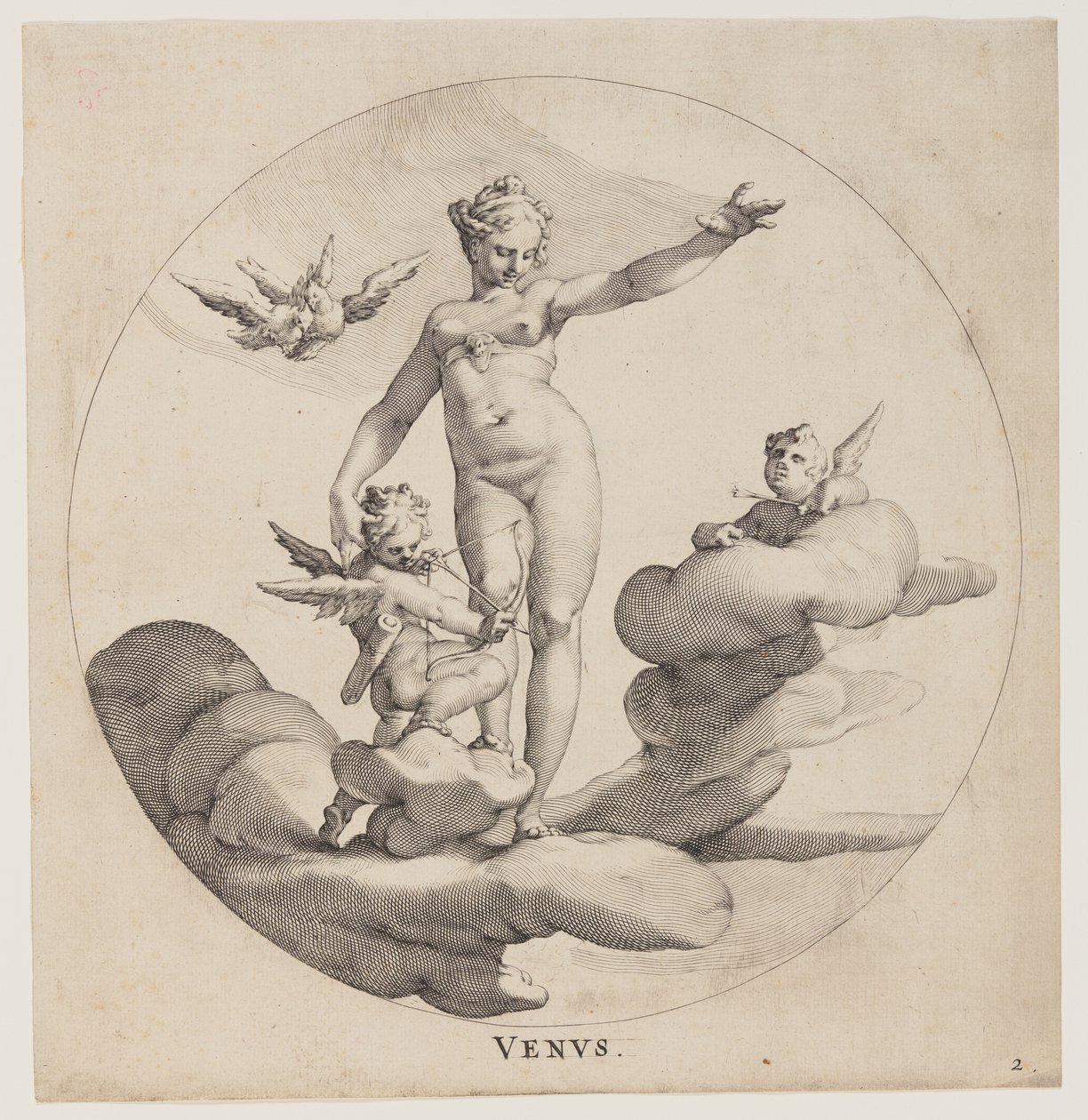 Venus, kolmesta jumalattaresta tekijältä Egbert van Panderen