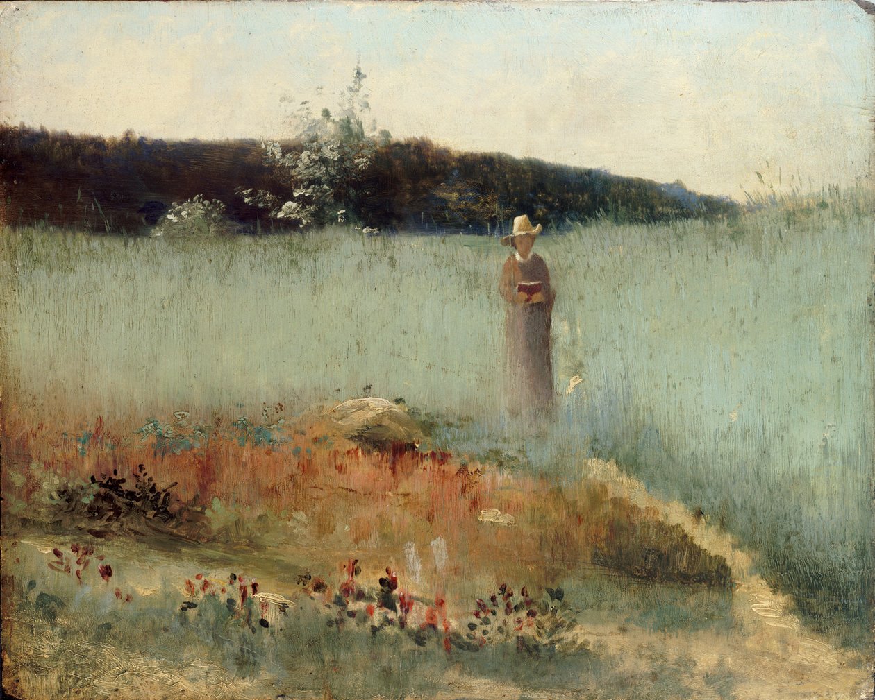 Ruispelto, Barbizon, 1884 tekijältä Egerton Bush Coghill