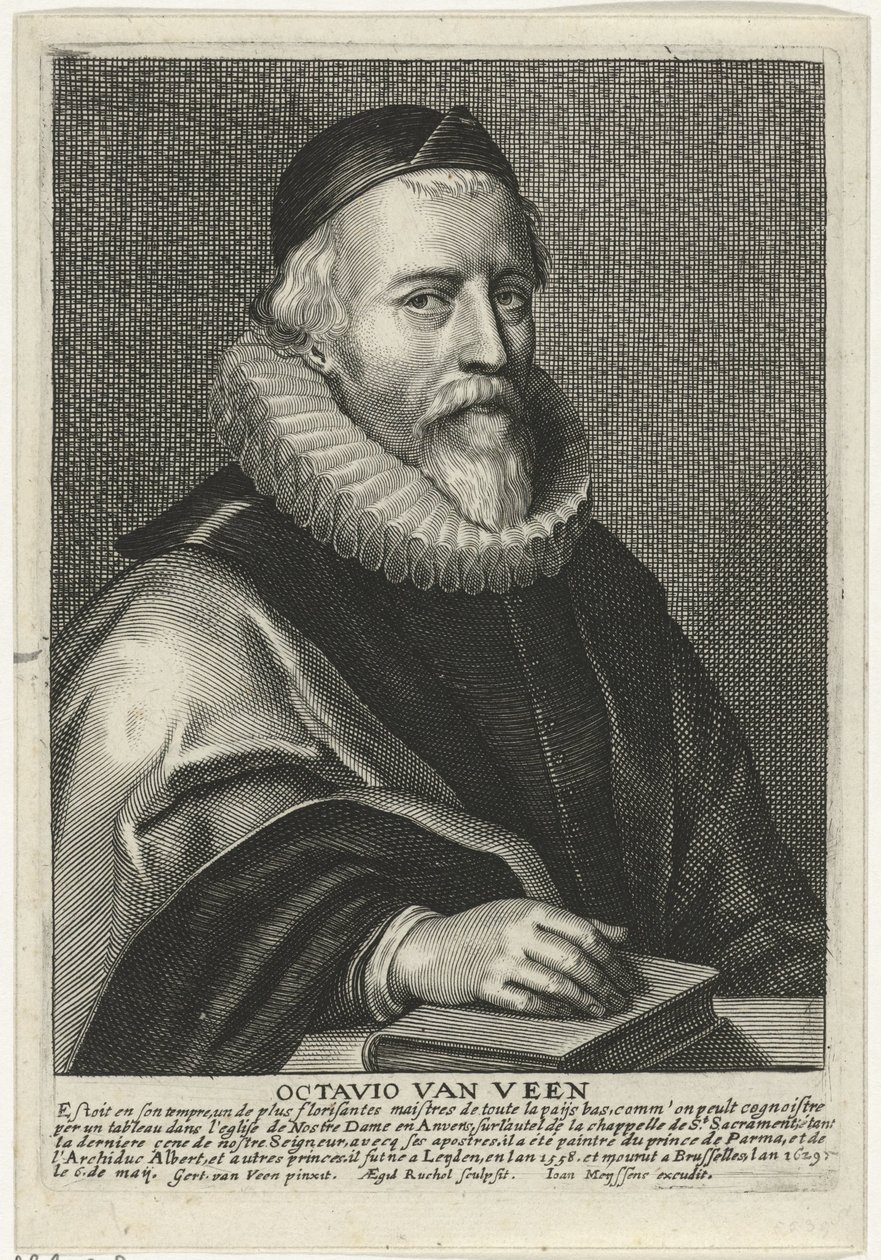 Otto van Veenin muotokuva tekijältä Egidius Rucholle