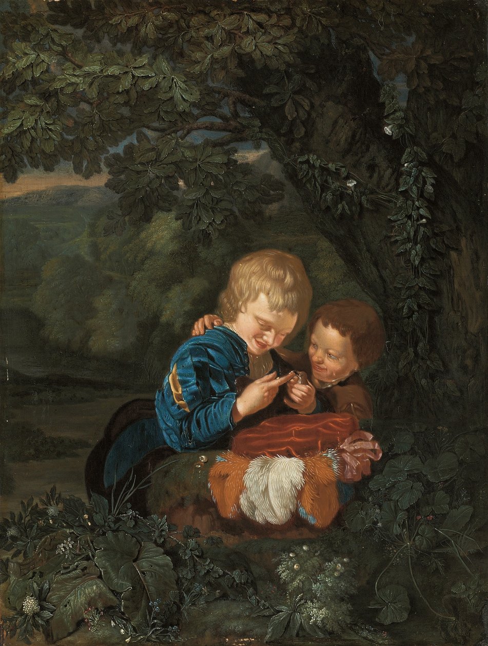 Nuoret linnunsieppaajat tekijältä Eglon Hendrick van der Neer