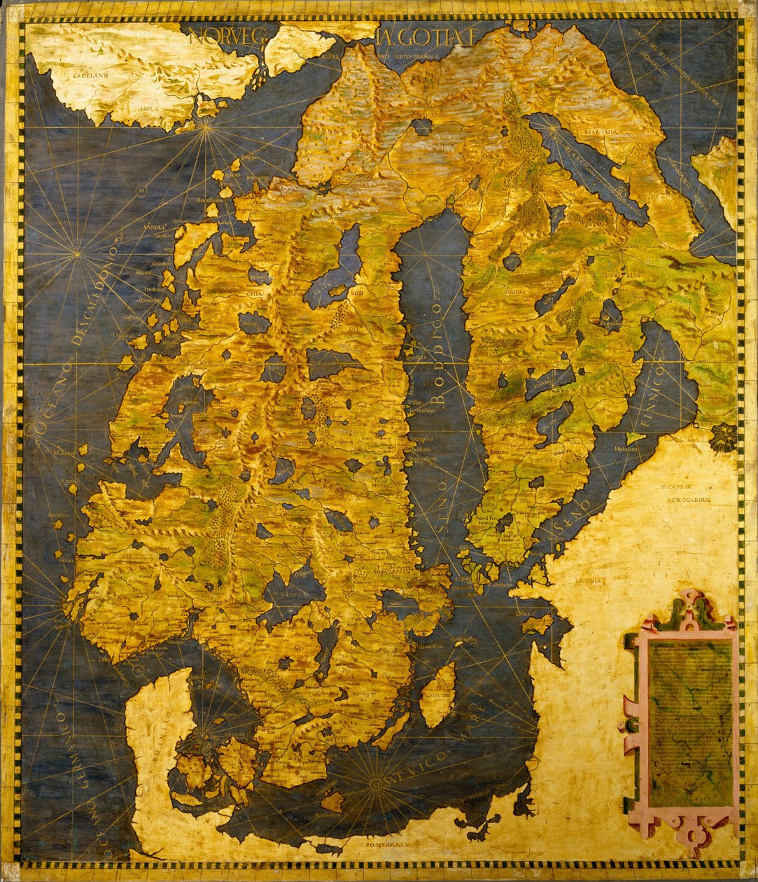 Skandinavian niemimaa tekijältä Ignazio Danti