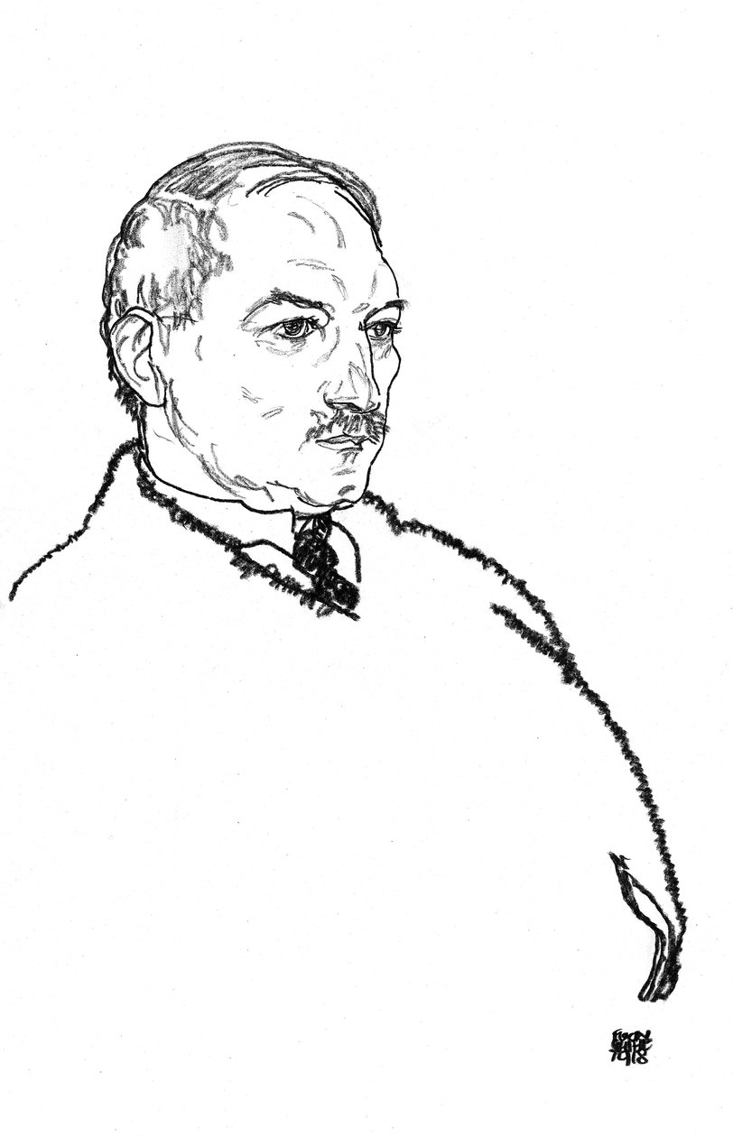 August Lederer tekijältä Egon Schiele