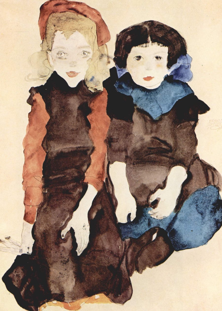 Lapset tekijältä Egon Schiele