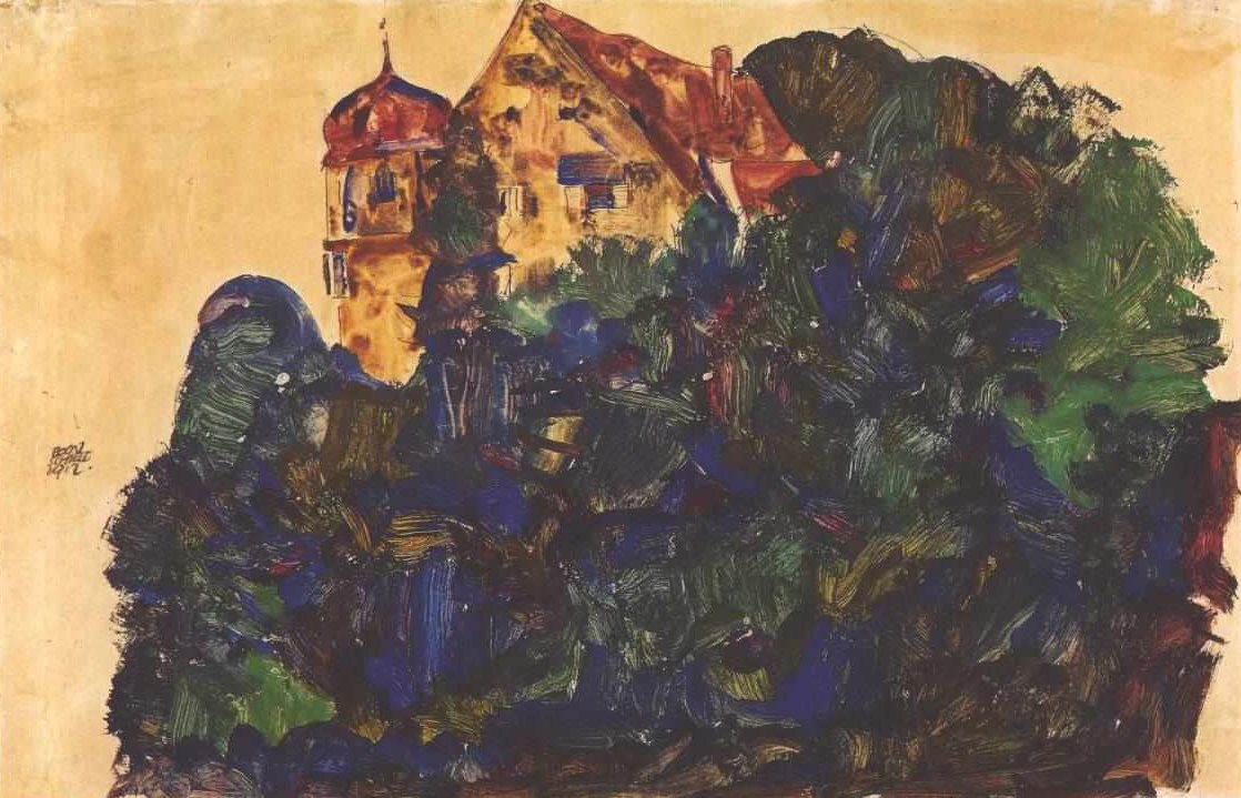 Deuring Schlößchen tekijältä Egon Schiele