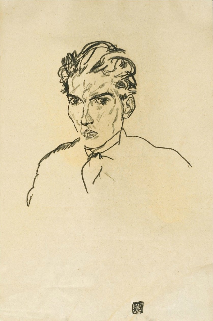 Hugo Sonnenschein tekijältä Egon Schiele
