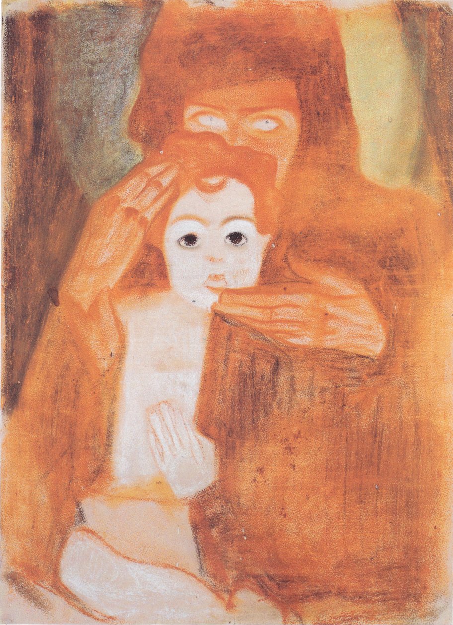 Madonna ja lapsi tekijältä Egon Schiele