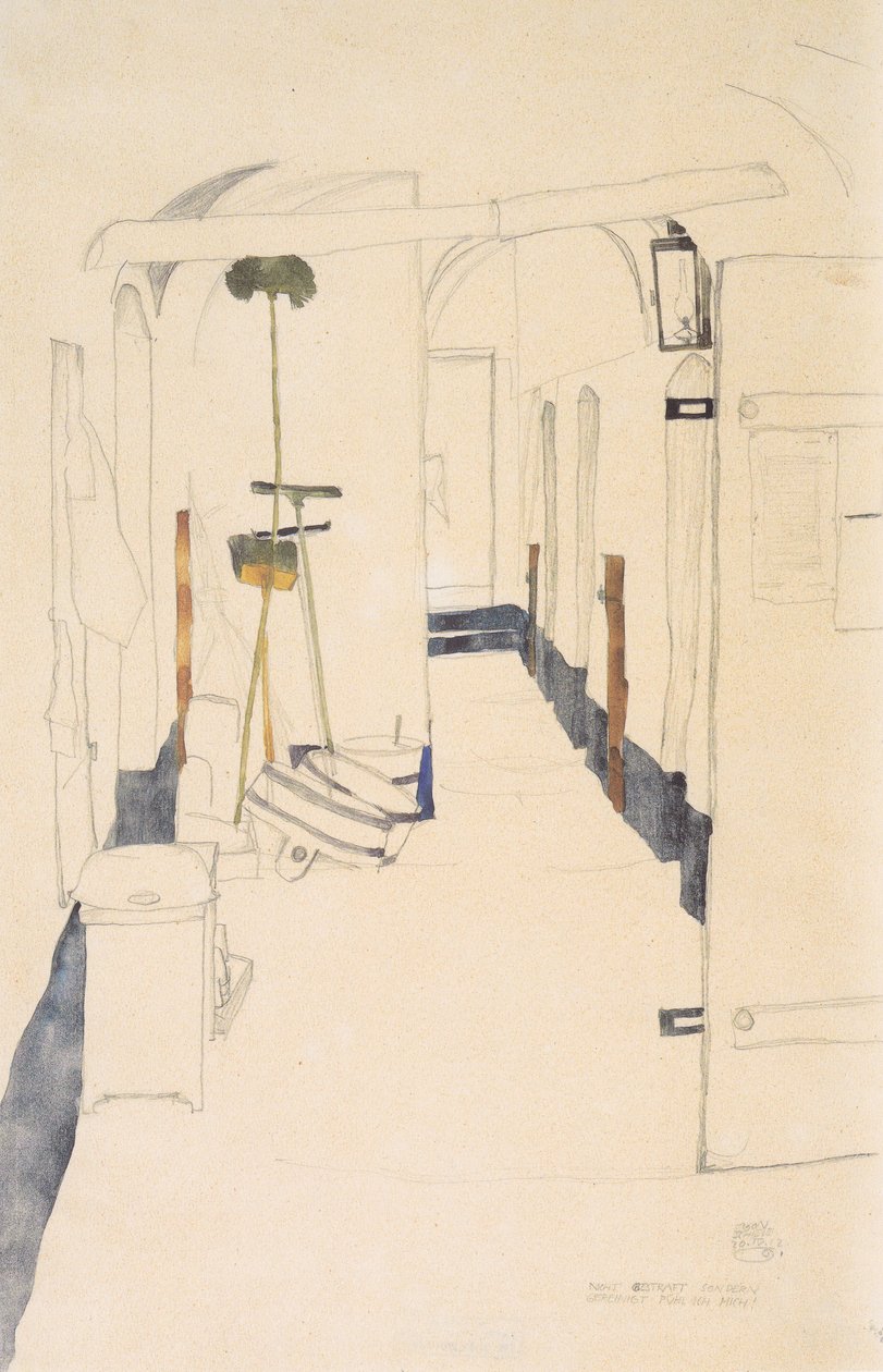 Tunnen itseni puhdistetuksi, en rangaistuksi tekijältä Egon Schiele