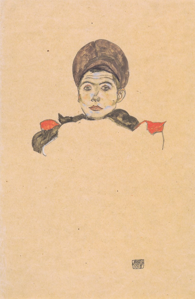 Venäläinen sotavanki tekijältä Egon Schiele