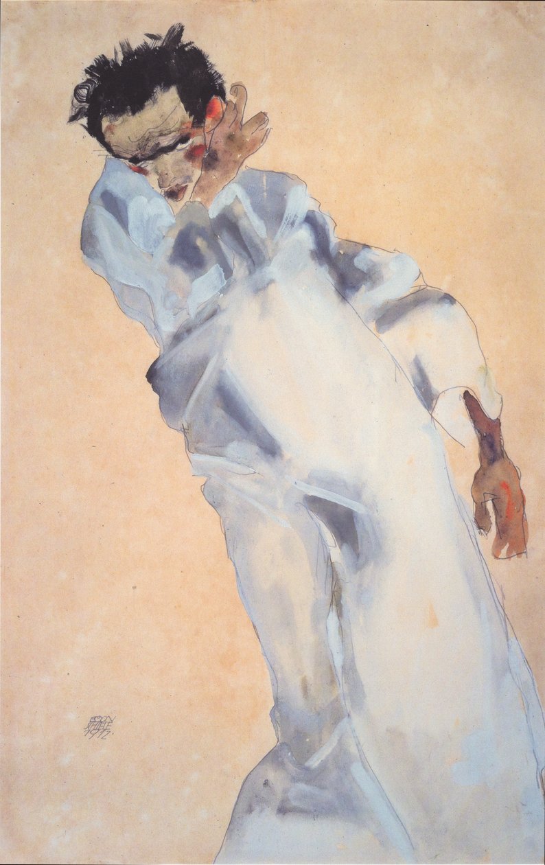 Omakuva tekijältä Egon Schiele