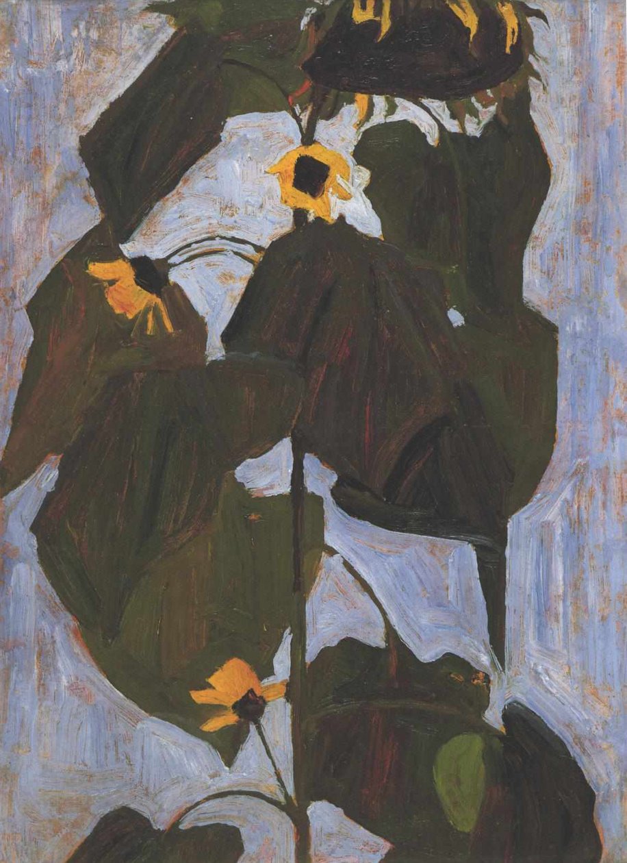 Sonnenblumen 2 tekijältä Egon Schiele