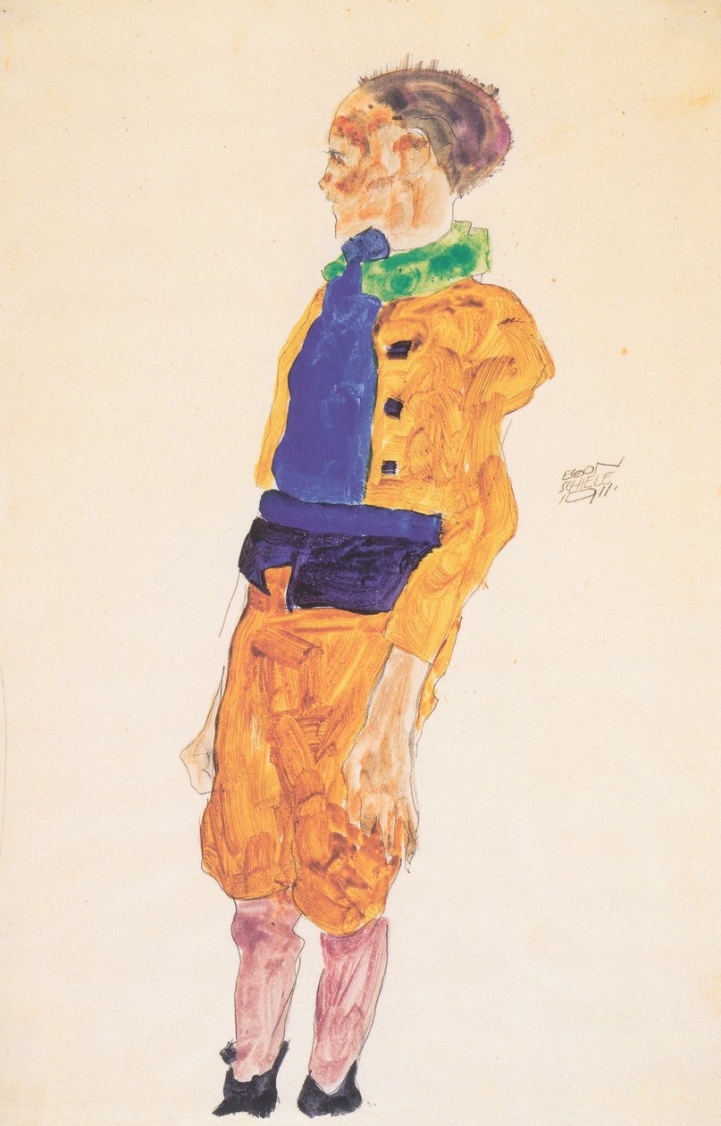 Pysyvä poika tekijältä Egon Schiele