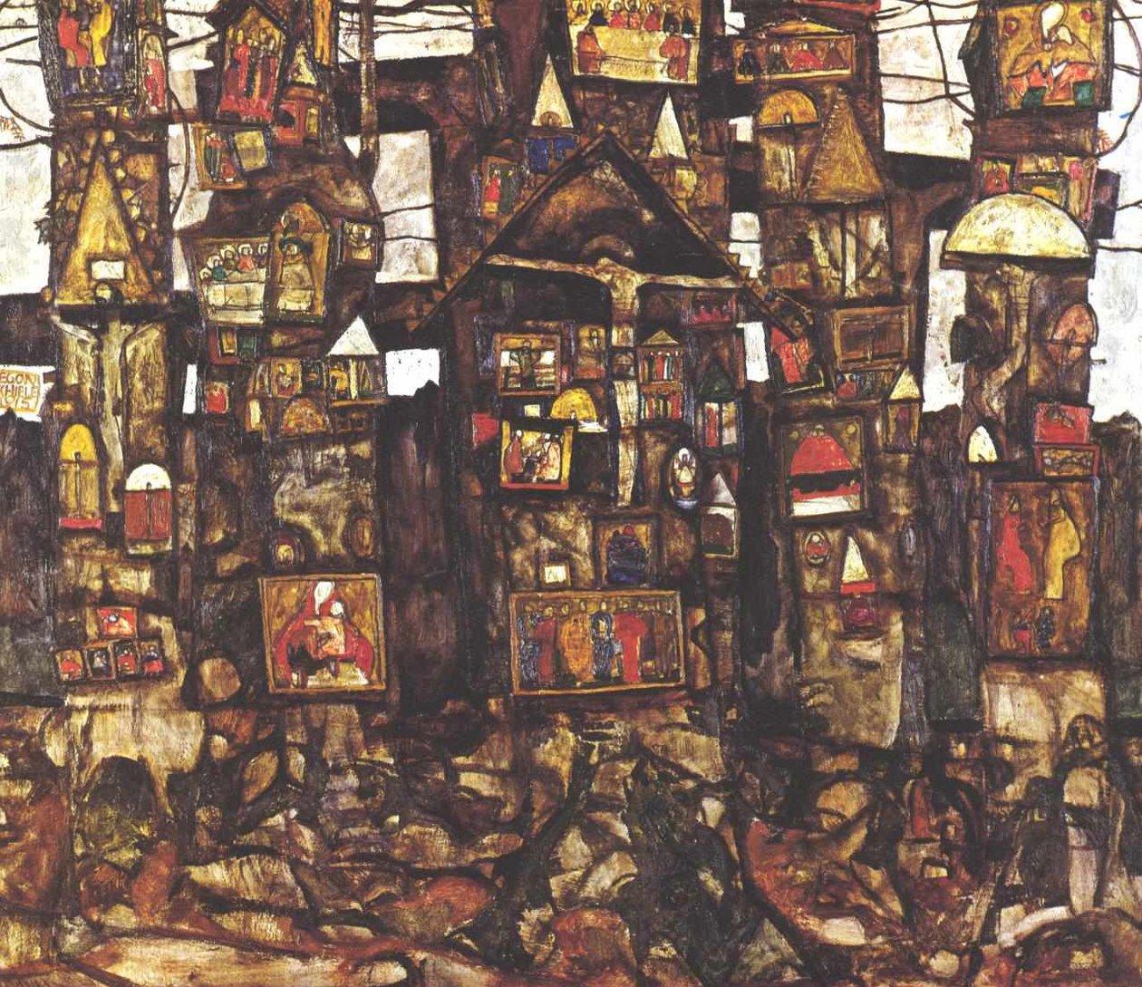 Waldandacht tekijältä Egon Schiele
