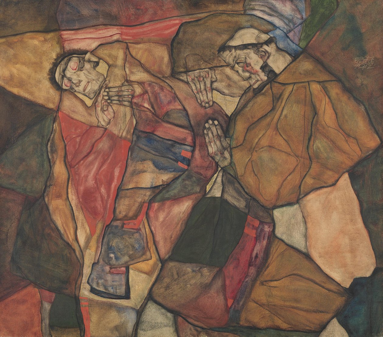 Agonia tekijältä Egon Schiele