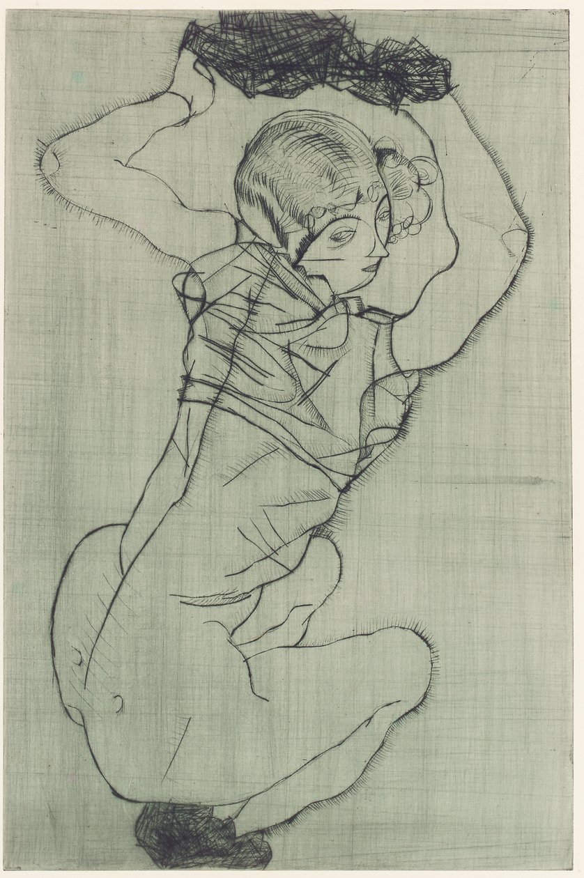 Hiipivä tekijältä Egon Schiele