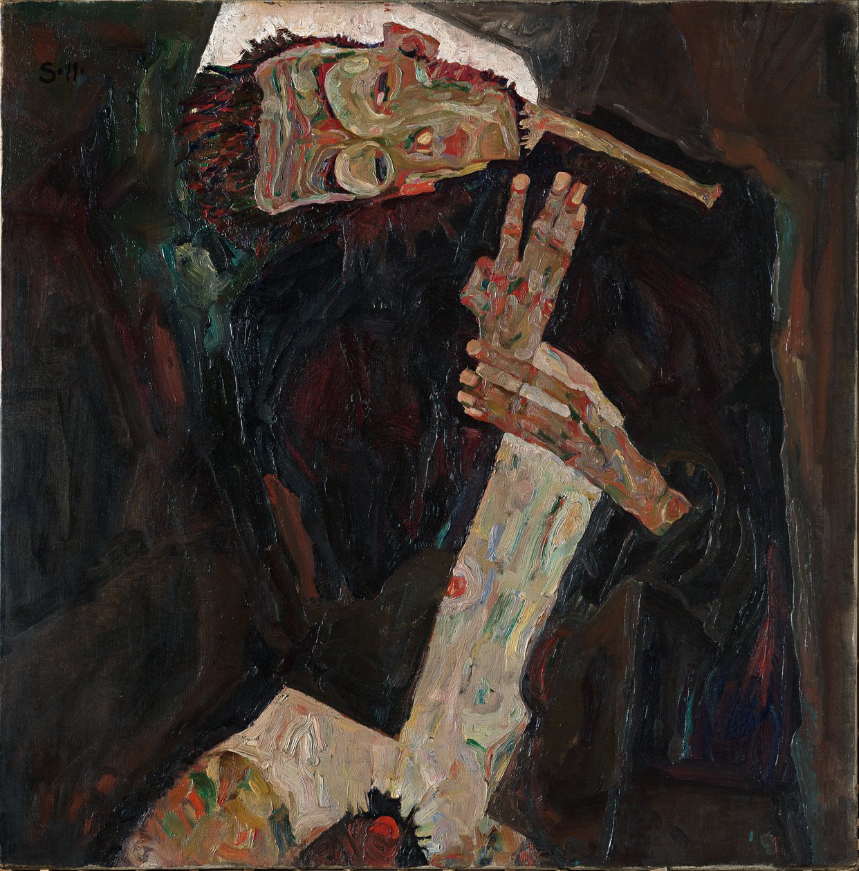 ”Runoilija” tekijältä Egon Schiele