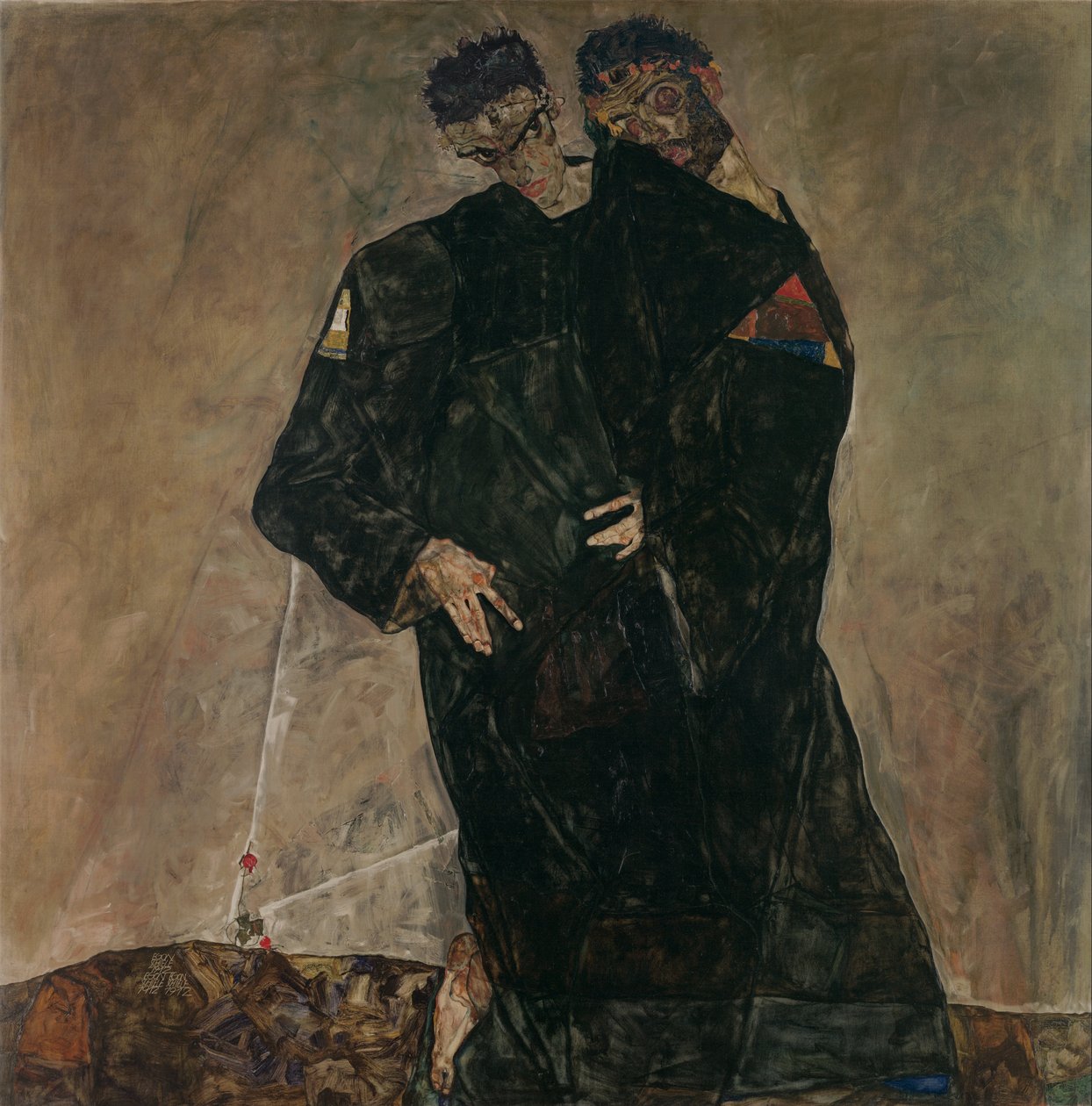 "Erakot" tekijältä Egon Schiele