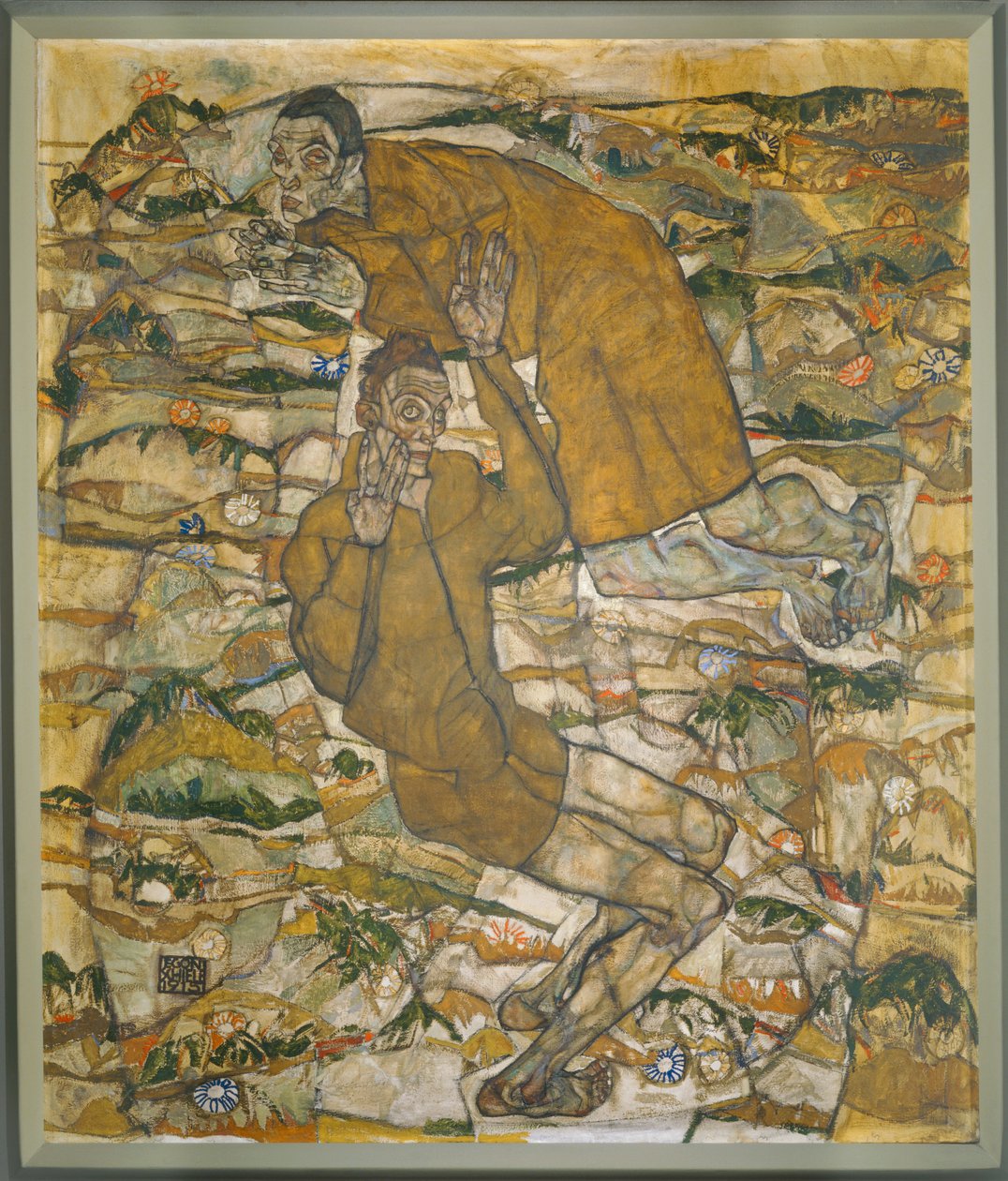 Kelluu pois, sokea tekijältä Egon Schiele