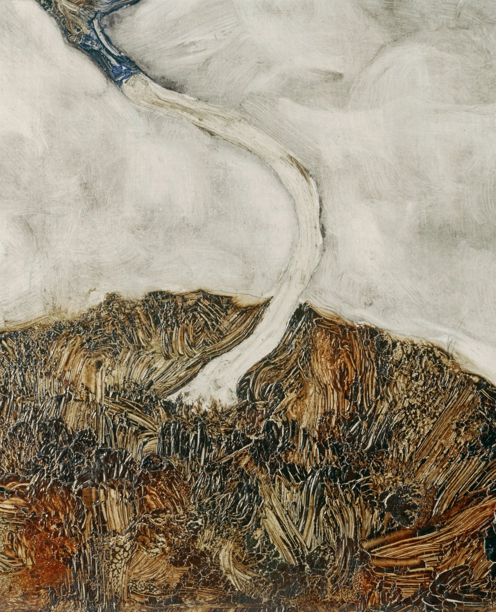 Pieni puu myöhään syksyllä ... tekijältä Egon Schiele