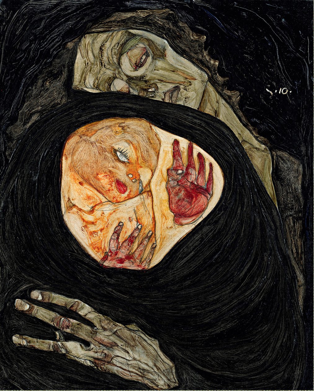 La mare morta. Pintura d
