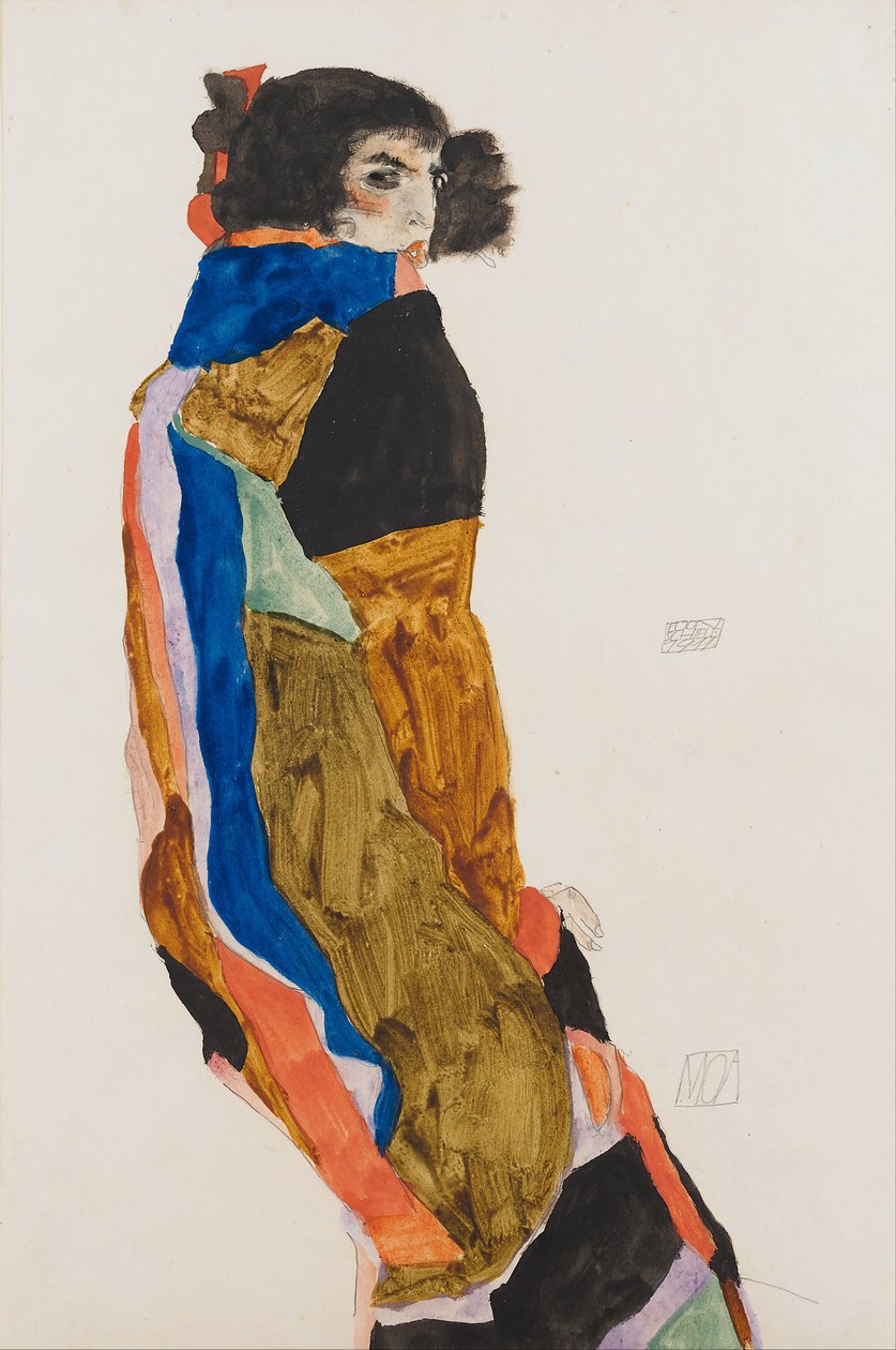 "Moa" tekijältä Egon Schiele