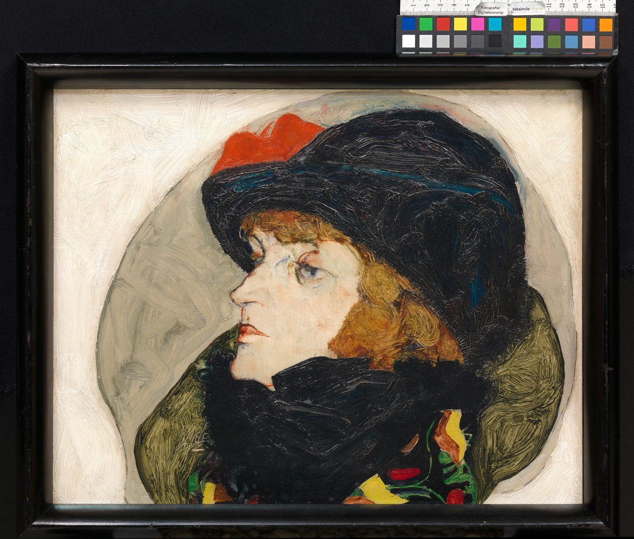 Ida Rösslerin muotokuva tekijältä Egon Schiele