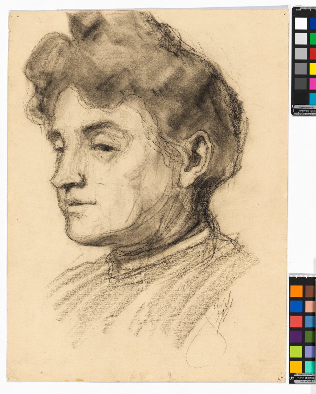 Marie Schielen muotokuva tekijältä Egon Schiele
