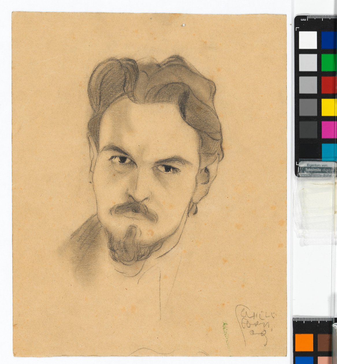 Anton Peschkan muotokuvatutkielma tekijältä Egon Schiele