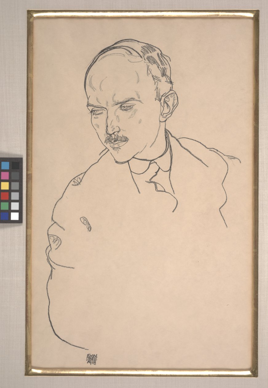 Guido Arnotin muotokuva tekijältä Egon Schiele