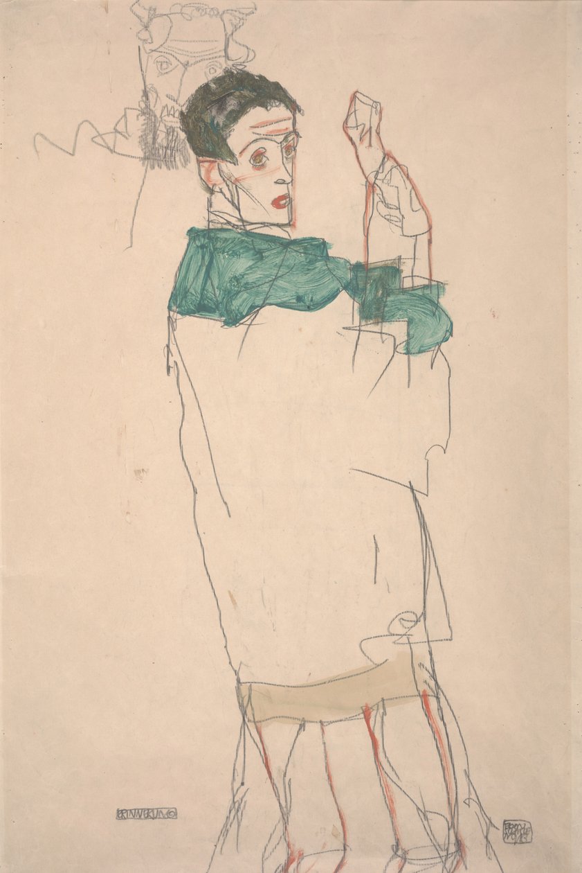 muistaminen tekijältä Egon Schiele