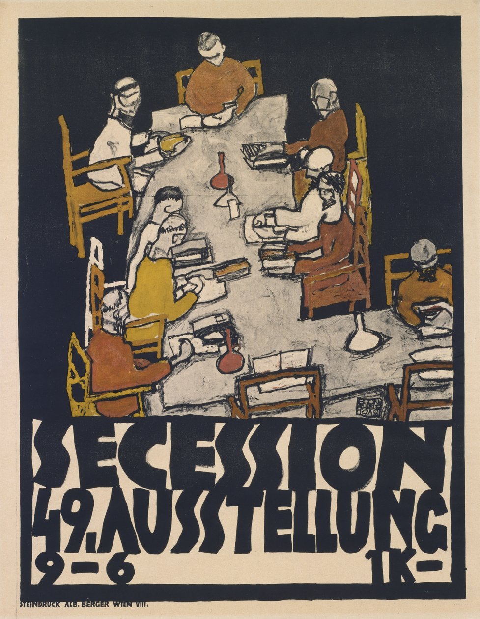 Secession 49. Ausstellung (Secession 49. Exhibition), 1918 tekijältä Egon Schiele