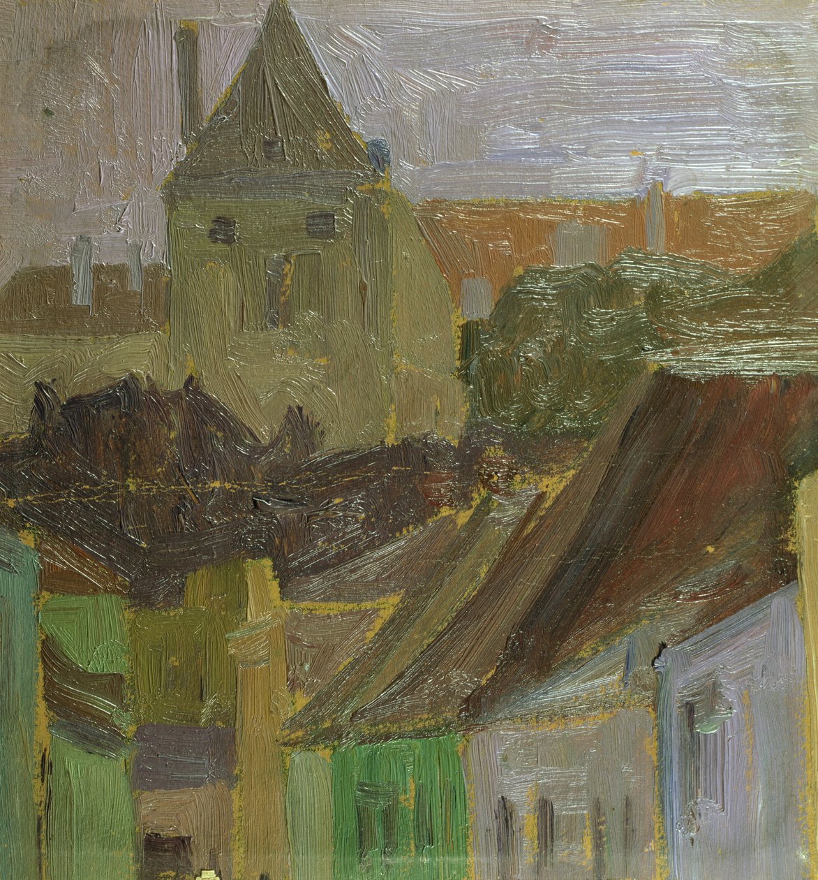 Talojen tutkimus tekijältä Egon Schiele