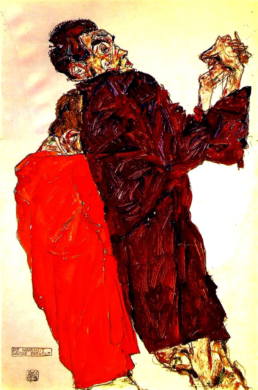 Totuus paljastettu tekijältä Egon Schiele