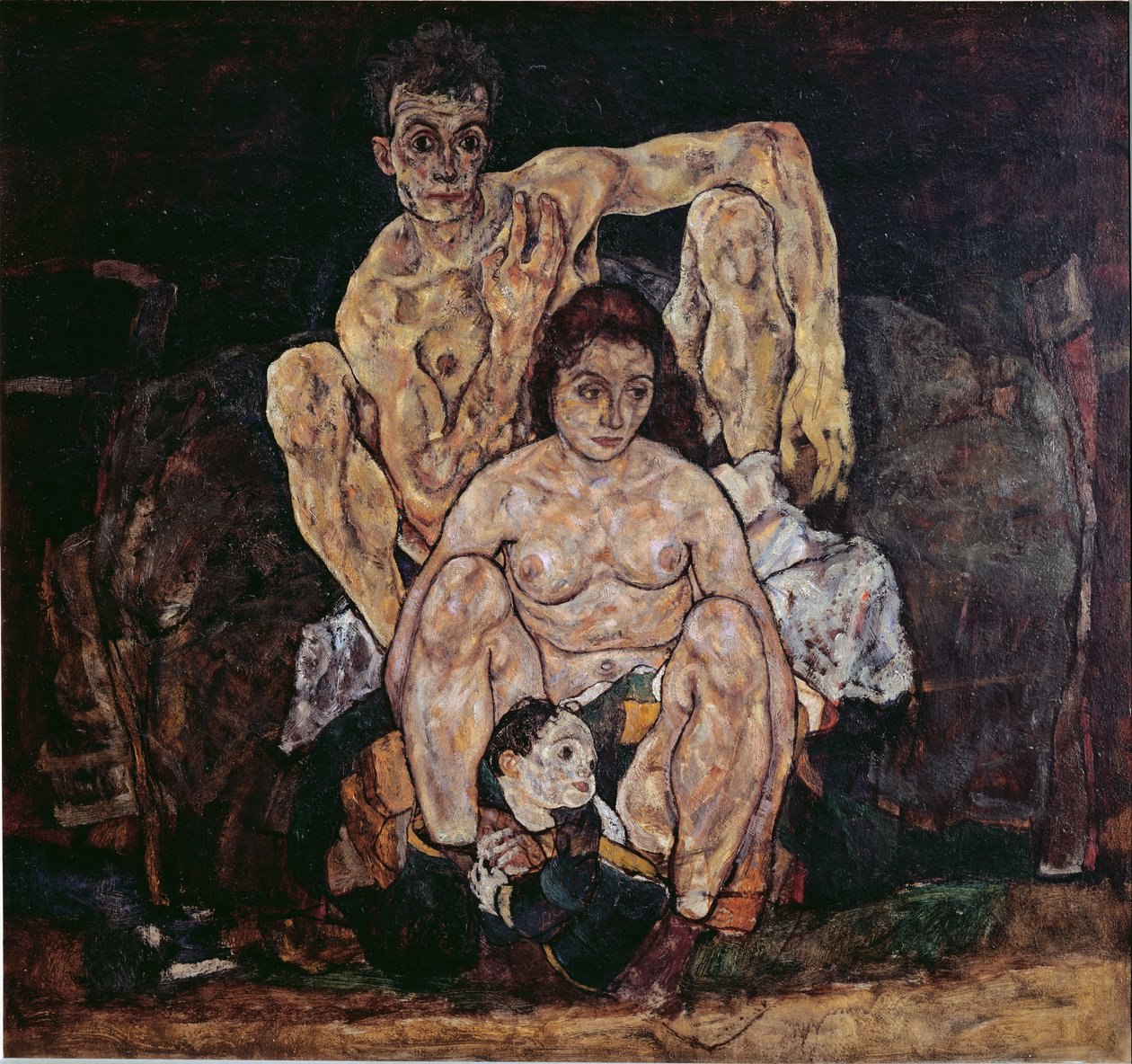 Perhe tekijältä Egon Schiele