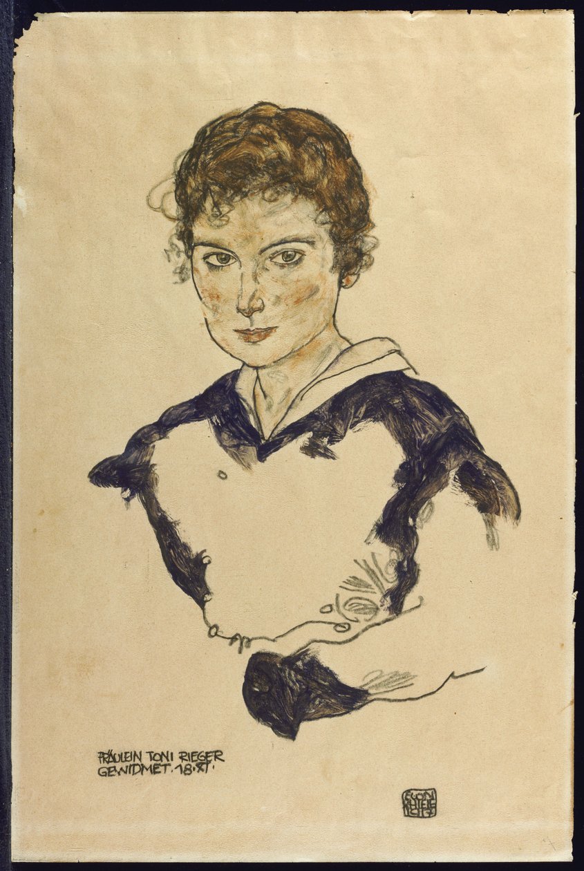 Tuntematon kuva tekijältä Egon Schiele