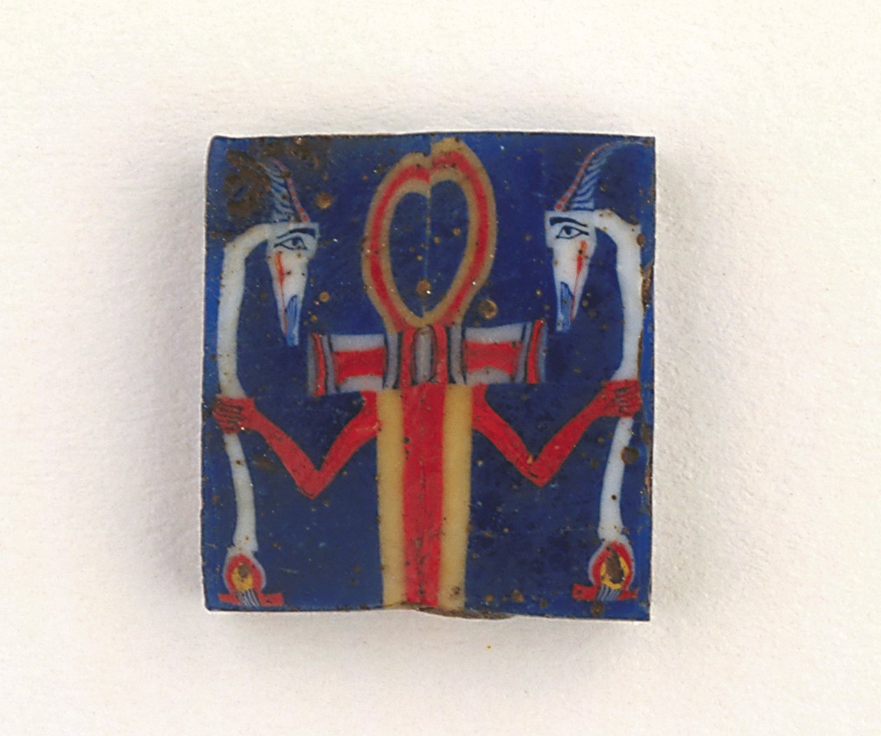 Plakki, Ptolemaioksen kaudesta roomalaiseen ajanjaksoon, 100 eKr.-100 jKr (lasi) tekijältä Egyptian