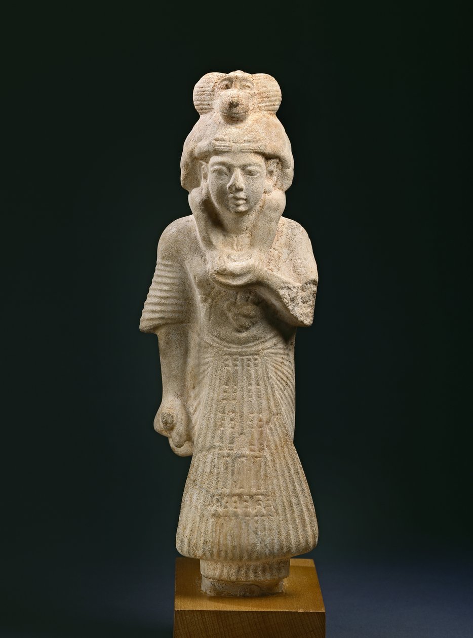 Paviaania kantava kirjanoppinut ja Thothin pappi, Ashmuneinin (muinainen Hermopolis) Uudesta kuningaskunnasta, XIX-dynastia (1307-1196 eKr.) (kalkkikivi) tekijältä Egyptian 19th Dynasty