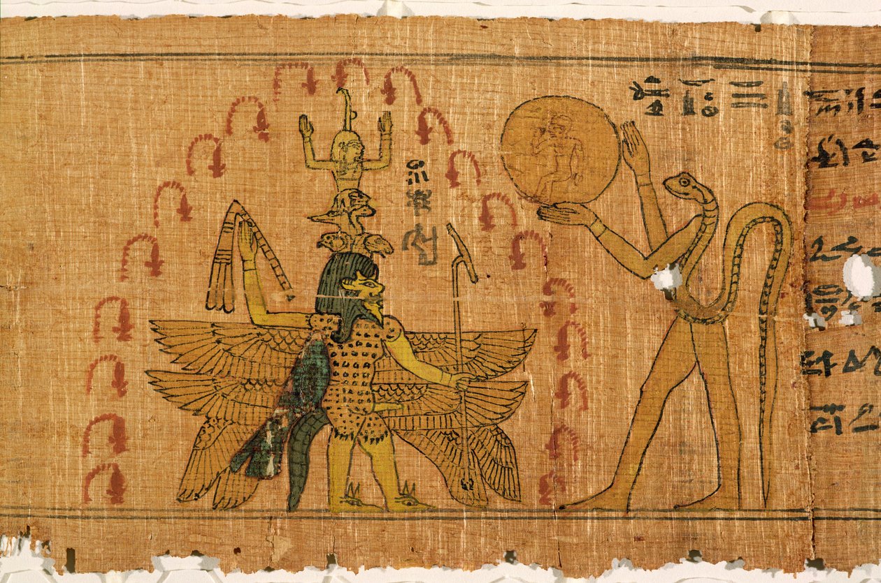 Taikapapyrus, myöhäisdynastia, Ptolemaioksen aika (332-30 eKr.) tekijältä Egyptian