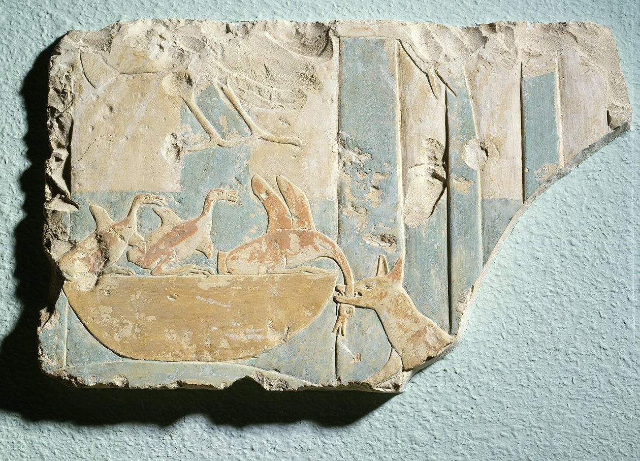 Huonekalut ja erilaiset esineet 1100- ja 1300-luvuilta tekijältä Egyptian 11th Dynasty