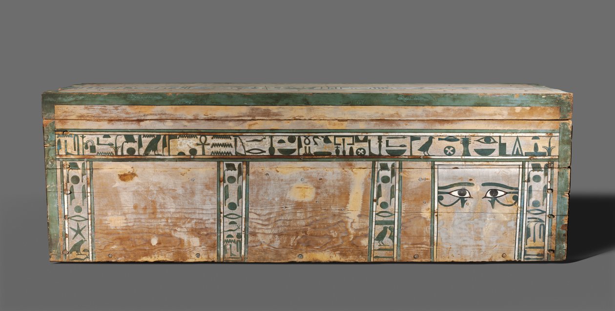 Senbin arkku, Keski-Britannia, noin 1918-1859 eaa tekijältä Egyptian 12th Dynasty