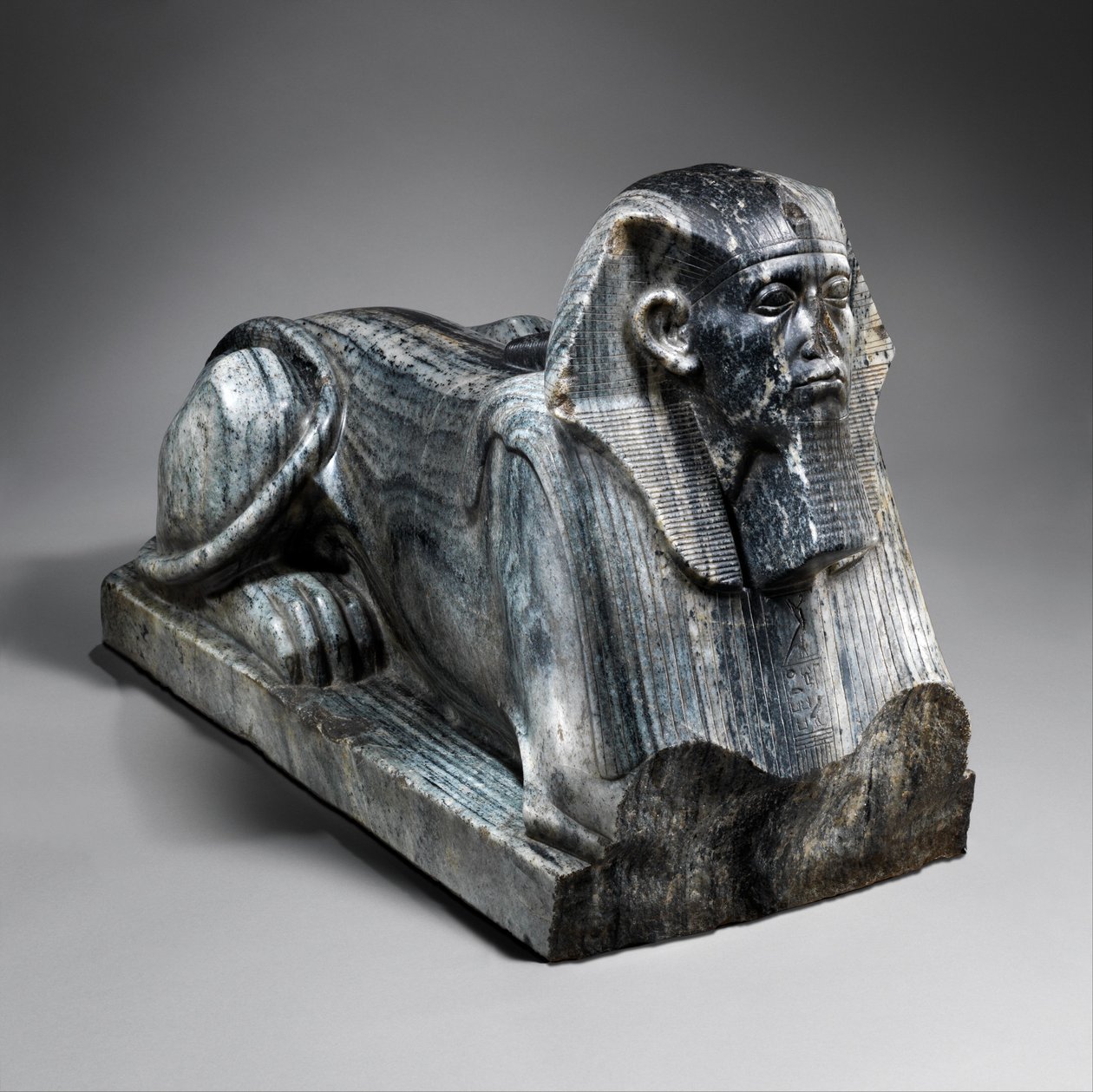 Senwosret III sfinksi, noin 1850 eaa. (gneissi) tekijältä Egyptian 12th Dynasty